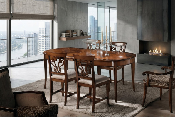 Esszimmer Stühle Holz Luxus Sessel Stuhl Braun Lehnstuhl Wohnzimmer Möbel neu