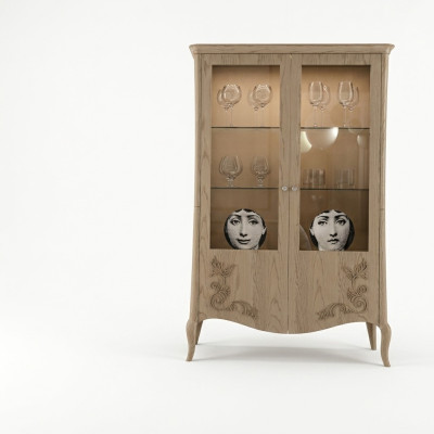 Wohnzimmer Anrichte Glas Schrank Vitrine Esszimmer Anrichte Holz Schränke Möbel