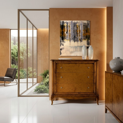 Kommoden Holz Schränke Anrichte Möbel Kommode Sideboard Schrank Klassische neu