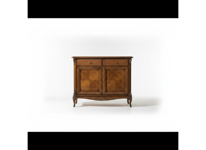 Komoda skříňka Sideboard hnědá masivní dřevěné skříň nábytek Komody