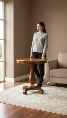 Esstisch Luxus Rund Tisch Massiv Holz Italien Neu Esszimmer Tische Runde Möbel