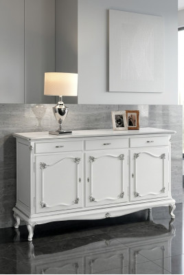 Kommoden Italienische Möbel Massiv Spiegel 2tlg Kommode Sideboard Schrank Holz