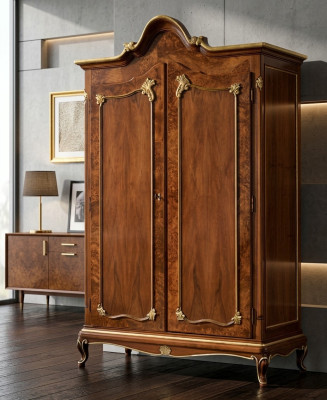Kleiderschrank Holzschrank Schrank Massive Schlafzimmer Möbel Holz Echtholz Neu