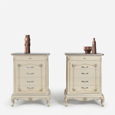 Kommode Holz Sideboard Schrank Schränke Italien Kommoden Wohnzimmer Hochschrank