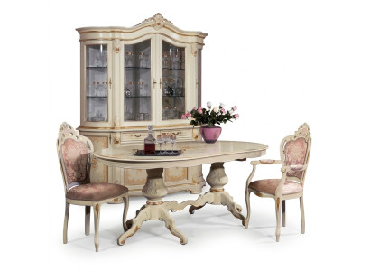 Esszimmer Set Essgruppe Klassischer Echt Holz Set Stuhl Garnitur 2x Stühle 3tlg