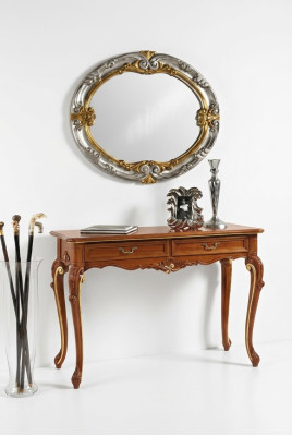Konsolentisch Spiegel Sideboard Set Neu Holz Italienische Möbel Stil StileElisa