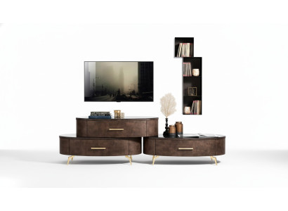 rtv tv Schrank Tisch Wohnzimmer Kommode Lowboard Sideboard Holz Modern Möbel
