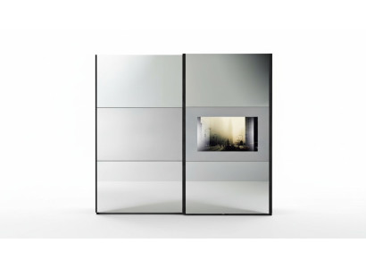 Schrank Kleiderschrank Schwebetüren Schränke Italienische Möbel Schlafzimmer Neu