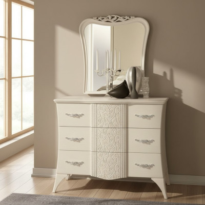 Kommode Schrank Luxus Regal Konsole Italy Möbel Holzschrank Kommoden Modern Holz
