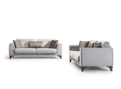Luxus Sofagarnitur 3+3 Sitzer Garnitur Design Sofas Sofa Couch Polster Design