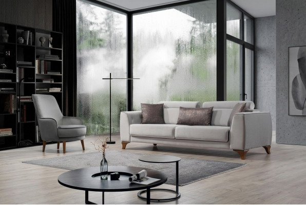 Sitzgarnitur Couch 3+1 Sitz Garnitur Design Sofas Sofa Barock Polster Sessel
