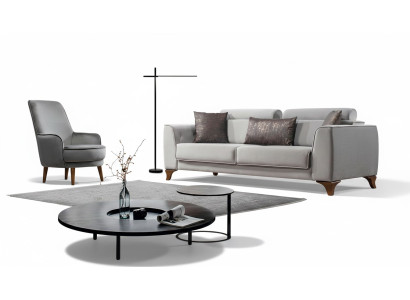 Sitzgarnitur Couch 3+1 Sitz Garnitur Design Sofas Sofa Barock Polster Sessel