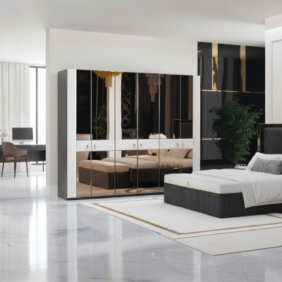 Ložnice Skříň Dřevo Nábytek Italský Styl Skříně Šatní Skříň Nový