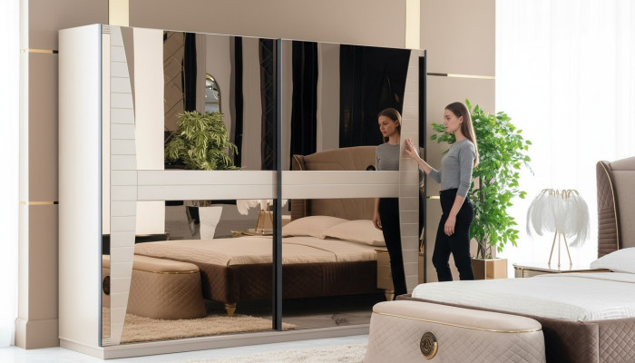 Kleiderschränke Schlafzimmer Luxus Kleiderschrank Schrank Holz Moderne Möbel
