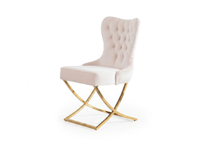 Garnitur židlí 6x čalounění Design Lounge sedadlo opěrka skupina nábytku židle
