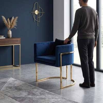 Stuhl 2x Ess Zimmer Stühle Sessel Edelstahl Design Möbel Metall Stahl