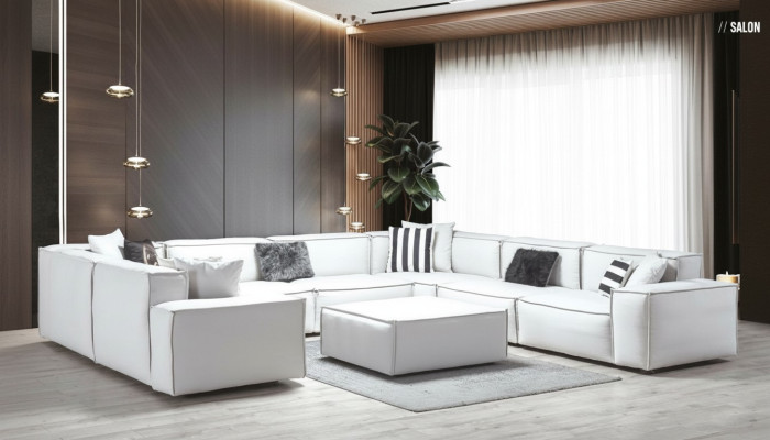 Hocker Weiß Wohnzimmer Elegantes Mobel Luxus Design Italienischer Stil
