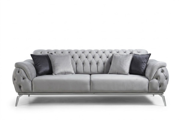 Chesterfield Sofa Couch Dreisitzer Couchen Luxus Möbel Einrichtung