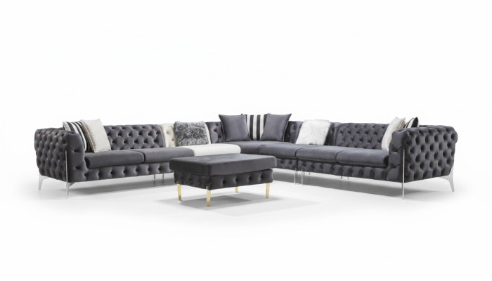 Sofa Ecksofa Couch Polster Ecksofas Couchen Chesterfield Möbel