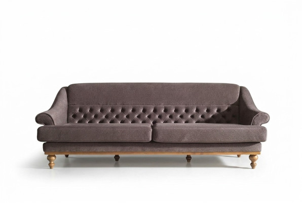 Modernes Wohnzimmer Sofa Polstercouchen Designer 3-Sitzer Textilsofas