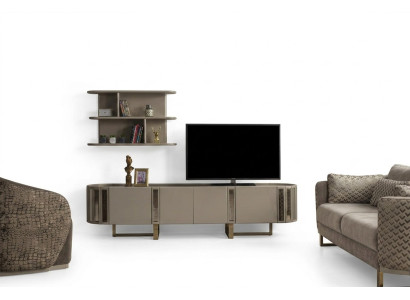 Sada obývacích stěn rtv Lowboard Regale tv Ständer Sideboard Komoda Obývací pokoj