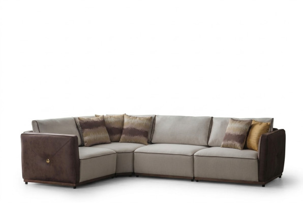 Ecksofa Sofas L-Form Sofa Eck Wohnzimmer Design Eckgarnitur Luxus Couch Möbel