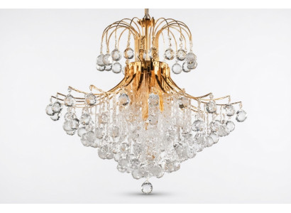 Luxus lustr stropní lampa stropní světlo Zlatý královský lustr