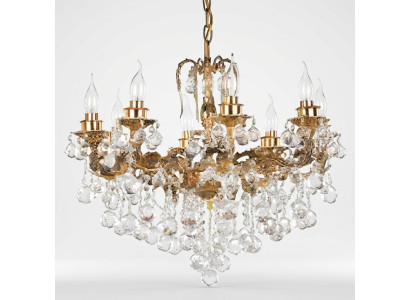 Luxus lustr křišťál lampa stropní lampa stropní lampa Crystal Art Gold.