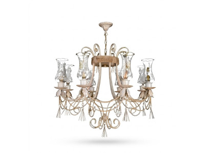 Luxus nástropní lustr lustr lustr stropní lampa lampy sklo béžová