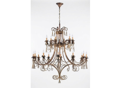Luxus Lüster Deckenleuchter xxl Kronleuchter Deckenlampe Lampen Gold