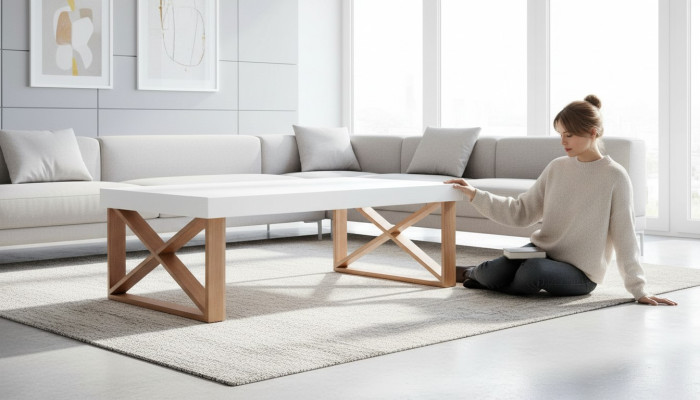 Couchtisch Kaffeetisch Wohnzimmer Weiß Luxus Couchtische Design Holztische
