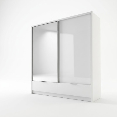 Garderobe Aufbewahrung 200cm Regal Schrank Archiv Schiebetüren Schiebetüren Büro