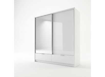 Garderobe Aufbewahrung 200cm Regal Schrank Archiv Schiebetüren Schiebetüren Büro