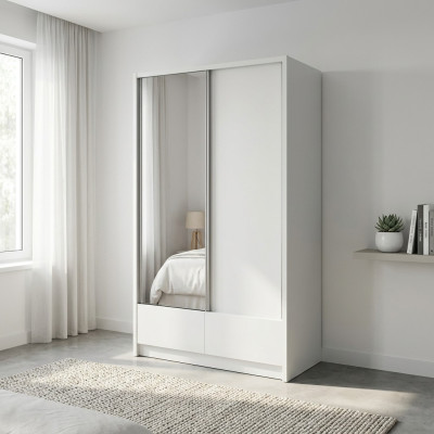 Garderobe Aufbewahrung 130cm Regal Schrank Archiv Schiebetüren Schiebetüren Büro