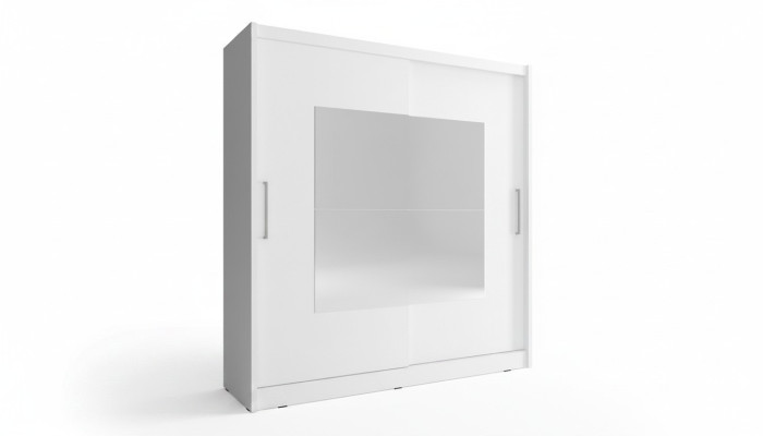 Design Kleider Schrank Schiebe Schränke Holz Schwebe Türen Kleiderschrank 180cm