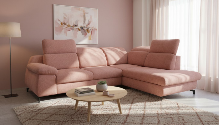Ecksofa Eckcouch mit Schlaffunktion Couch Wohnlandschaft Sofa Eckgarnitur Sofas