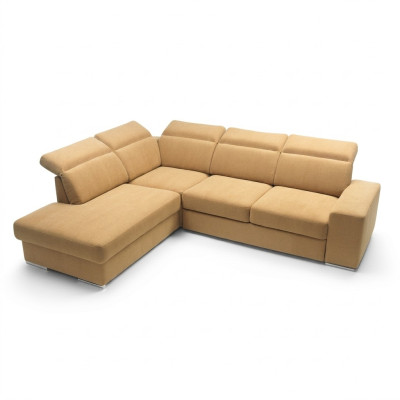 Ecksofa L-form AVANT Eckcouch mit Schlaffunktion Couch Ecksofa Wohnlandschaft