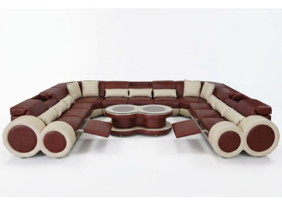 Obývací krajina Sofa Pohovka Potah Sedadlo Rovná Sedací Souprava Návrhářské Pohovky Pohovky + USB