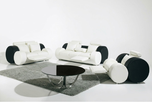 LEDERSOFA LEDER COUCH GARNITUR 3+2+1 SITZER POLSTERGARNITUR DESIGNER SOFA NEU