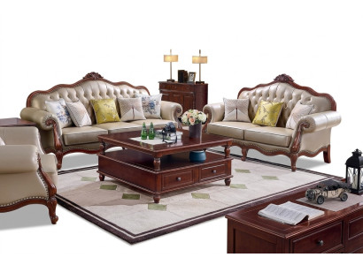 Sofagarnitur 3+2 Sitzer Kunstleder Couchen Polster Garnitur Sofas