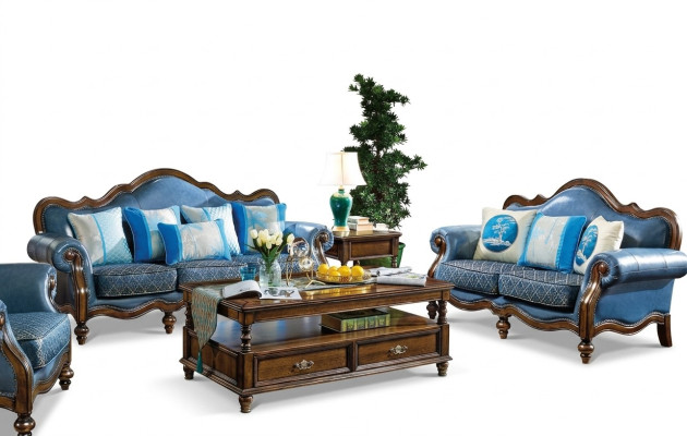 Sofa sestava 3+2 sedačky sedací soupravy klasického designu.