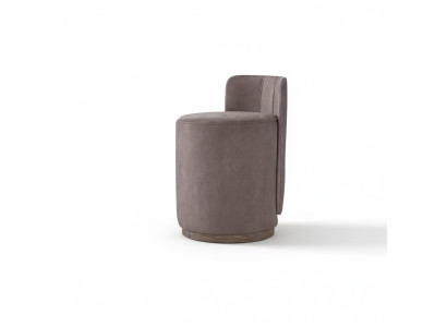 Design Sessel Bank Luxus Ottomane Schminktisch Hocker Runder Polster Stuhl