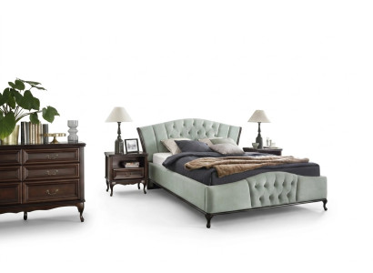 Bett Schlafzimmer Set Chesterfield Luxus Betten Möbel 2x Nachttisch 3tlg