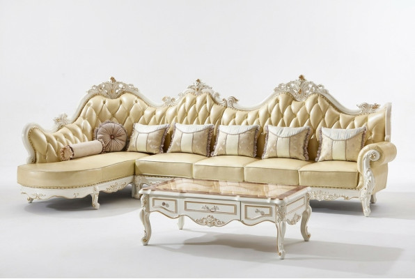 Klassische Chesterfield Couch Sofa Polster Garnitur Ecksofa Barock Ecke
