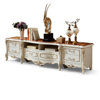 tv Ständer rtv Lowboard Sideboard Tisch Wohnzimmer Braun Möbel Fernseh