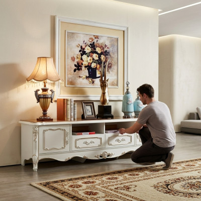 rtv Ständer Sideboard Kommode Wohnzimmer Kommoden Holz Barock Rokoko