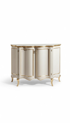 Skříně Bílý Luxus Sideboard Italský Italský Nábytek Komoda 124x90x38