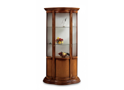 Glasschränke Luxus Sideboard Schränke Braun Vitrine Klassisch Italienische Möbel