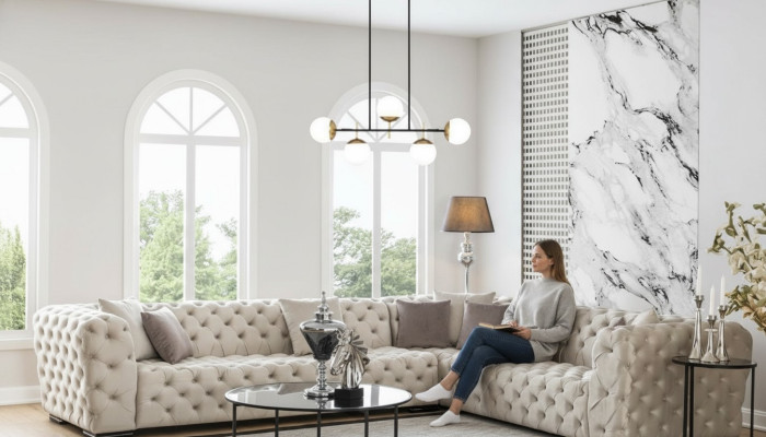 Chesterfield Polstersofa Sofa Ecksofa Garnitur Polster Luxus Ecke Sofas Neu