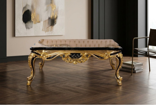 Luxus Wohnzimmertisch Couchtisch Sofatisch Klassische Beistelltisch Designer Neu